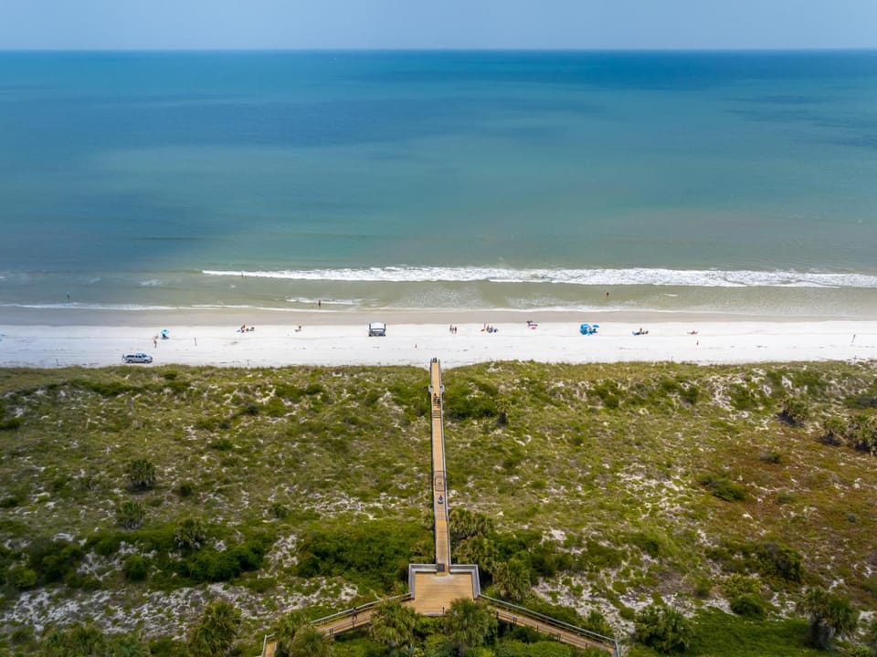 Bird's eye view, Garden, Beach