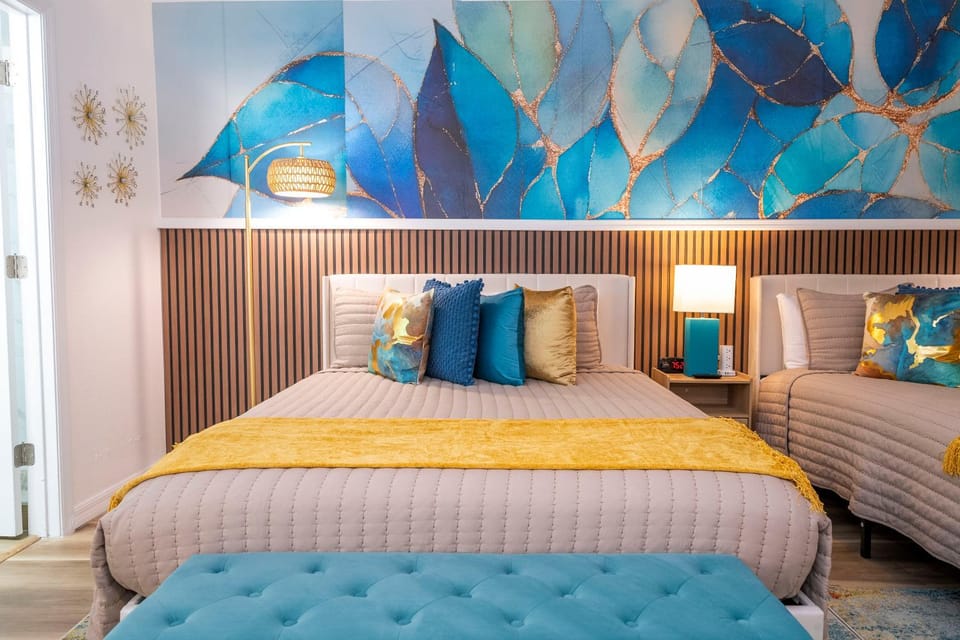 Bed, Bedroom