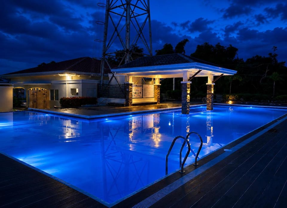 Night, Swimming pool