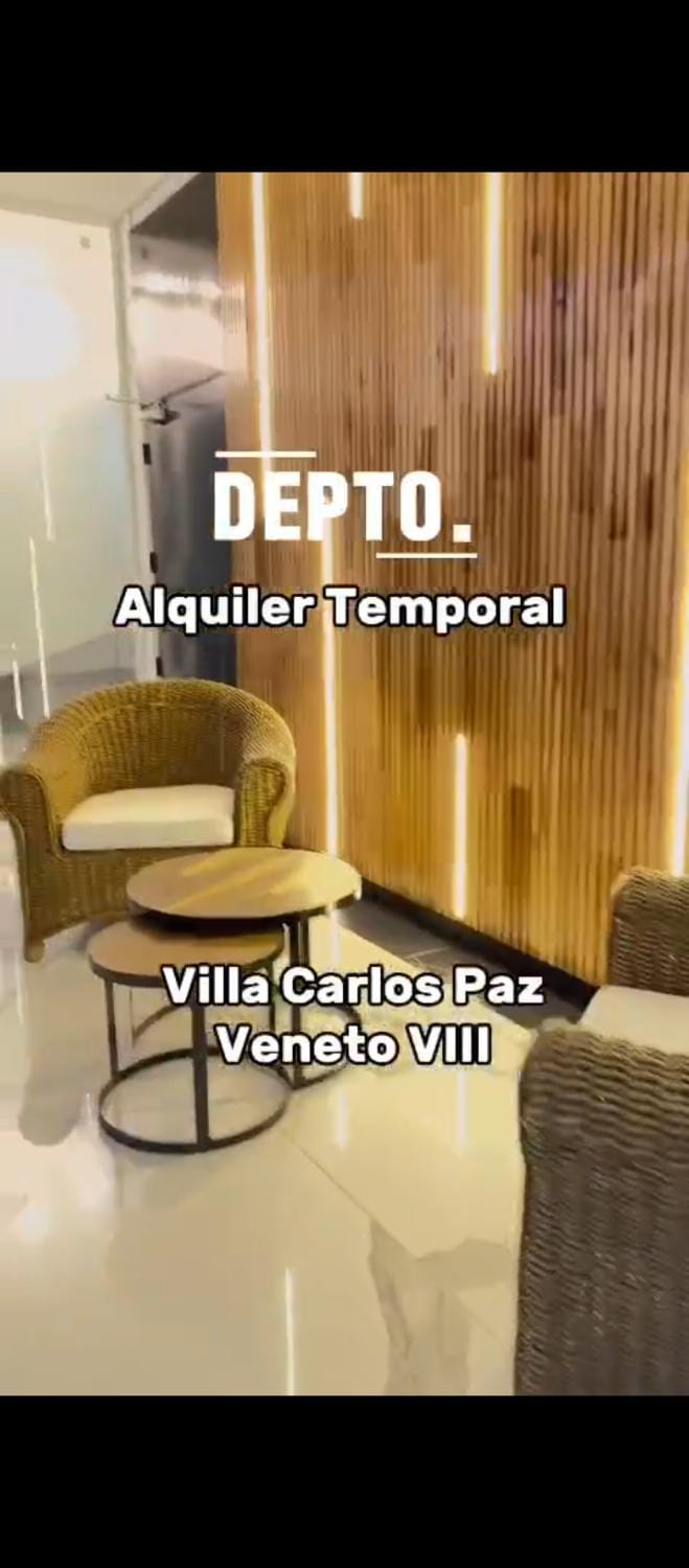 Departamento en Veneto 4 u 8 Apartment in Villa Carlos Paz