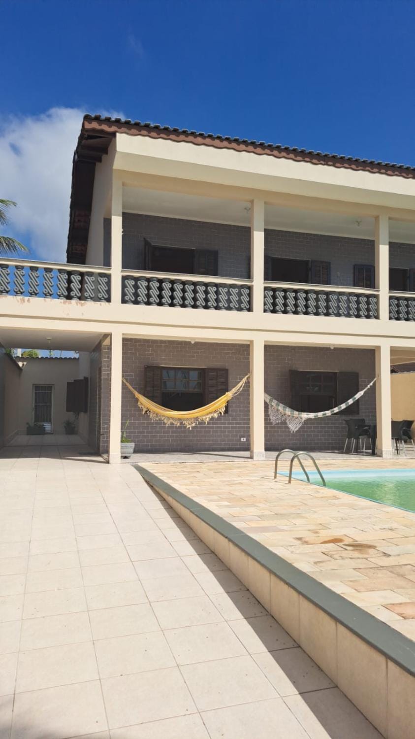 Casa frente mar pé na areia House in Peruíbe