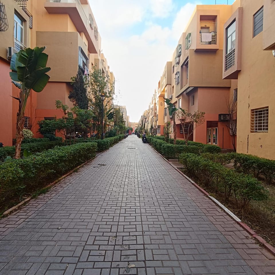 Quiet street view