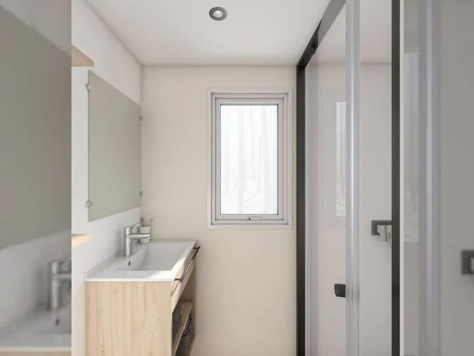 Mobil home confortable avec terrasse Campground/ 
RV Resort in French Riviera