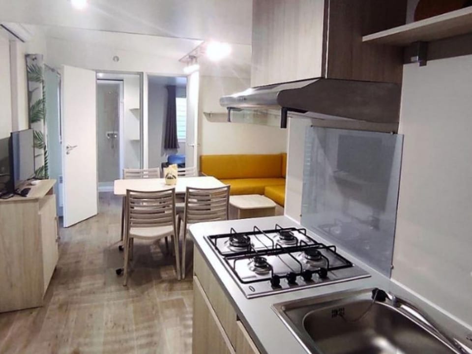 Mobil home 4 pers - Terrasse - Challes-les-Eaux - API-1-52-1284 Campground/ 
RV Resort in Auvergne-Rhône-Alpes