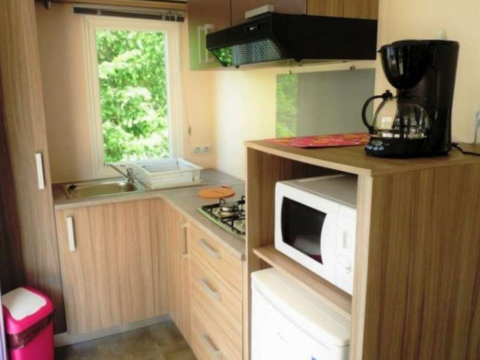 Mobil-home 4 pers, 2 ch, jardin et barbecue - API-1-52-1349 Campground/ 
RV Resort in Auvergne-Rhône-Alpes