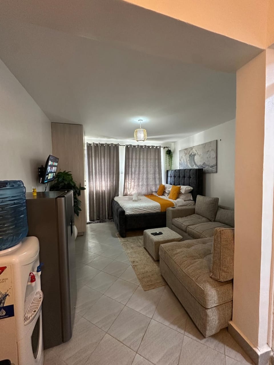 Modern Studio Near Transport with Private Balcony Apartment in Nairobi