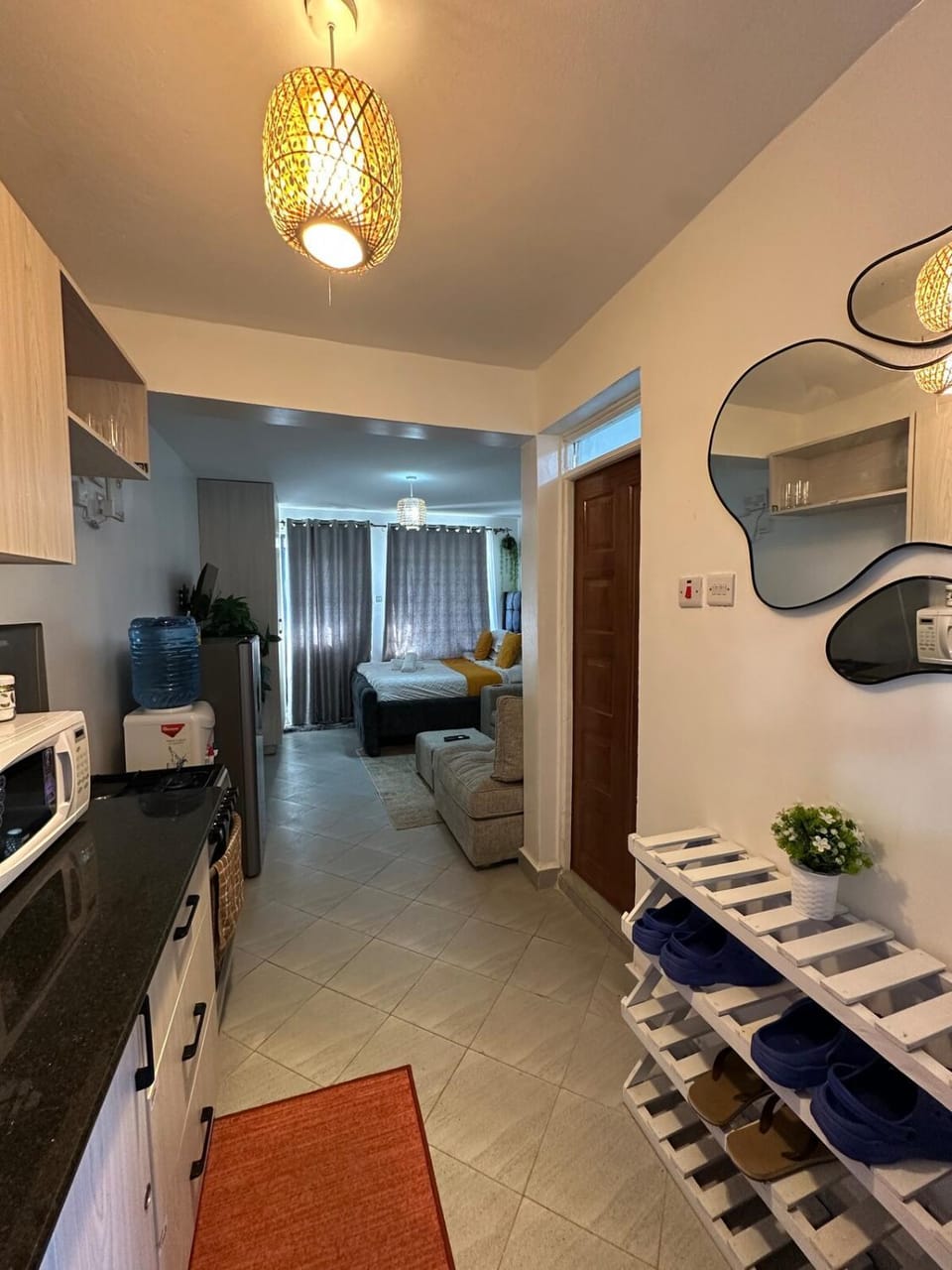 Modern Studio Near Transport with Private Balcony Apartment in Nairobi