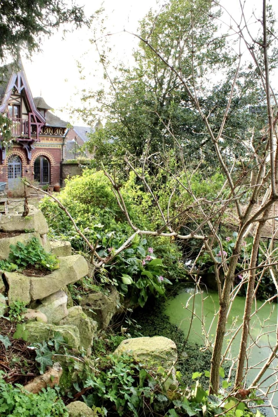 Property building, Garden