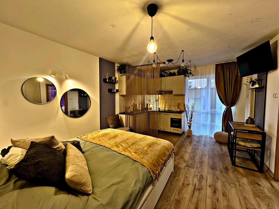 Kitchen or kitchenette, Bedroom