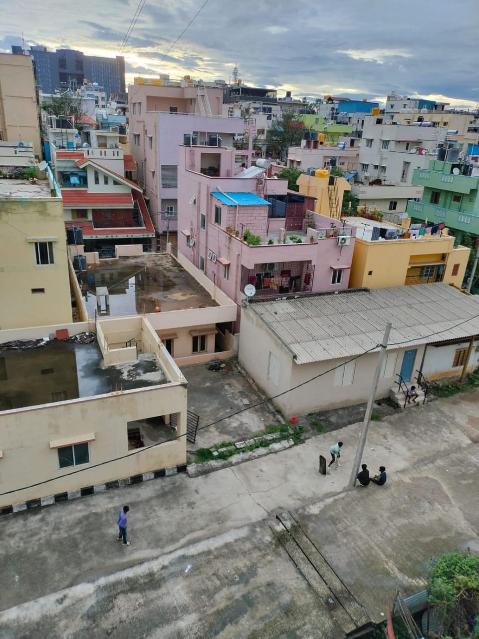 Quiet street view