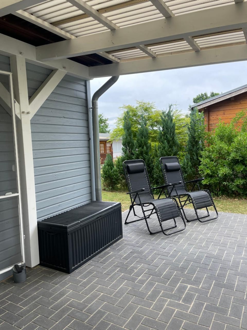 Property building, Garden view