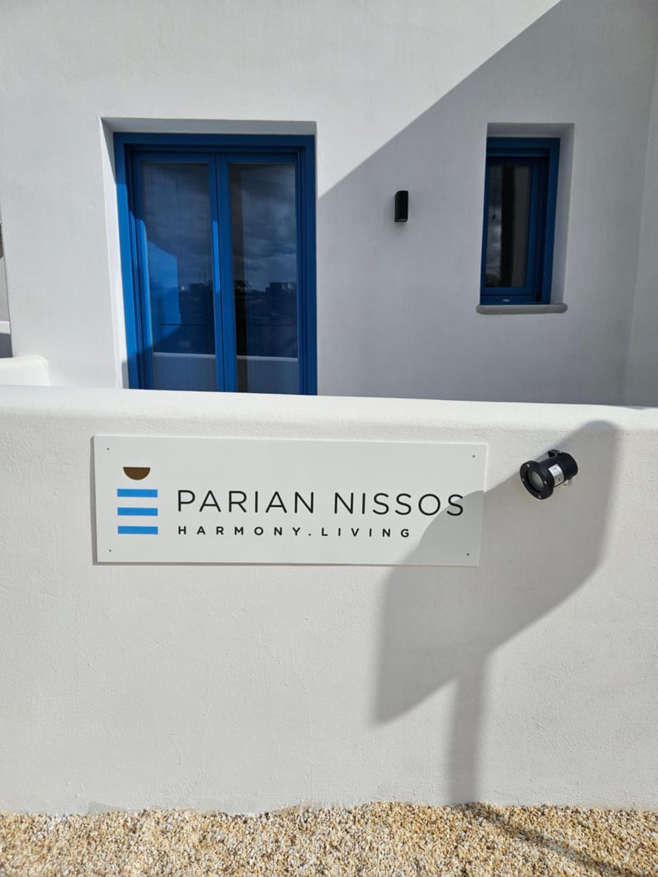 Property building, Text overlay