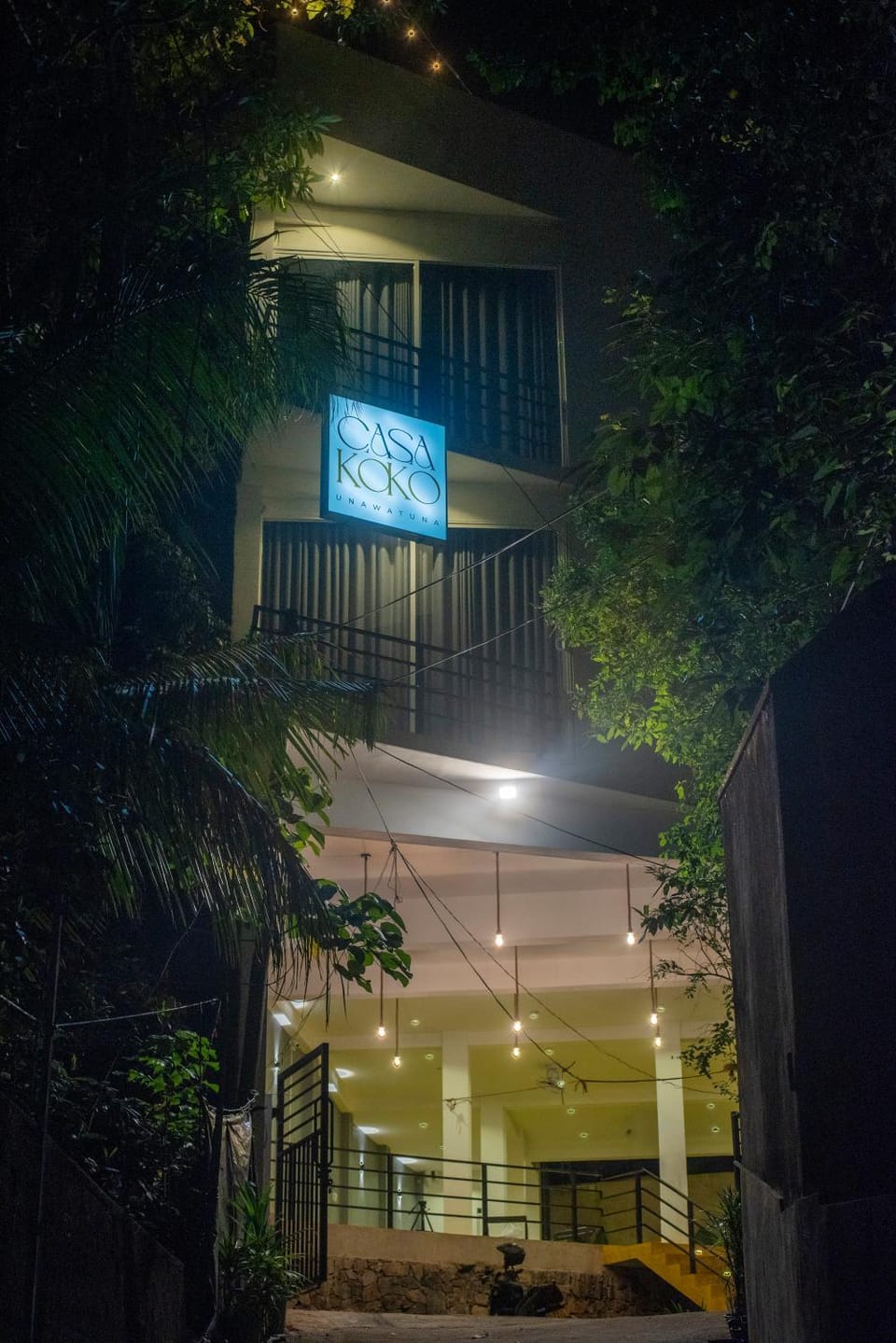 Property building, Night