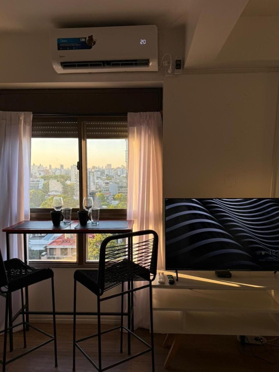 View (from property/room), Seating area, air conditioner