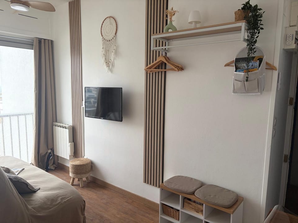 Petit nid cosy à 50 m des plages et des commerces Apartment in La Grande-Motte