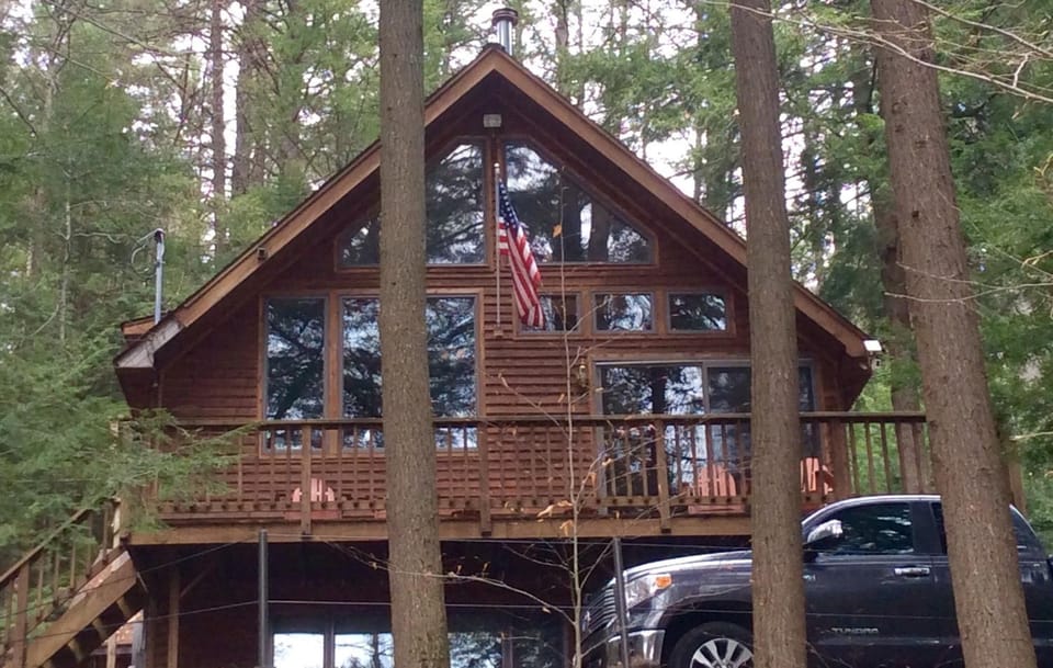 Property building, Natural landscape, Summer