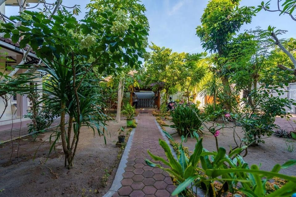 Property building, Natural landscape, Garden, Garden view