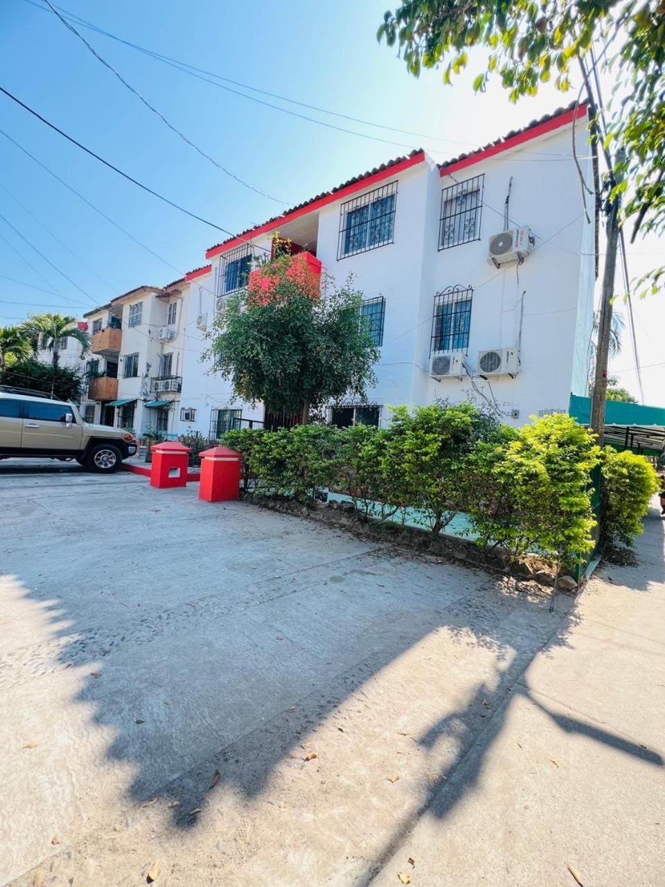 Property building, Off site