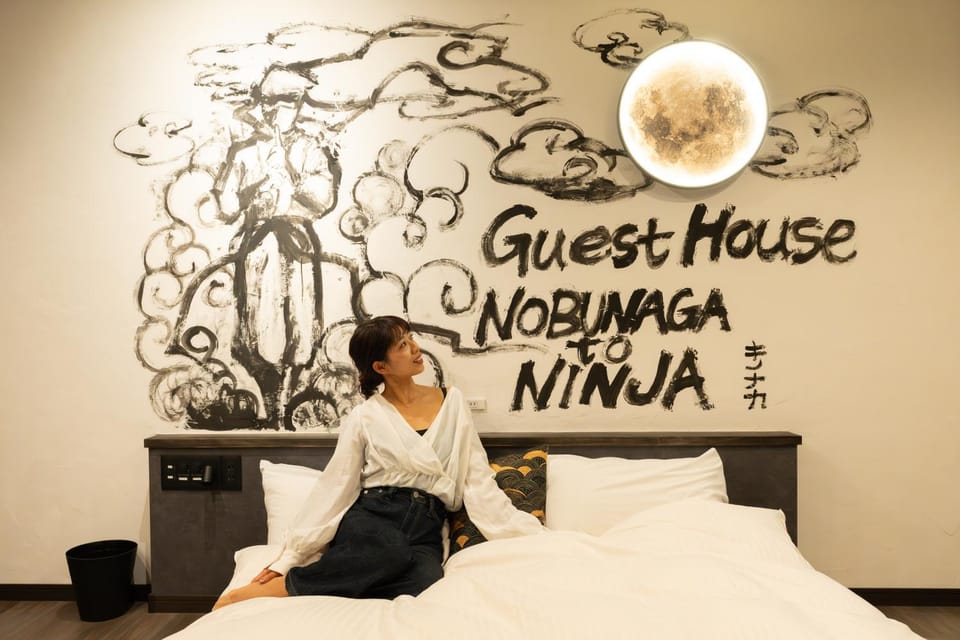 旅宿信長と忍者---2階-忍者の間---NOBUNAGAtoNINJA Apartment in Shiga, Japan