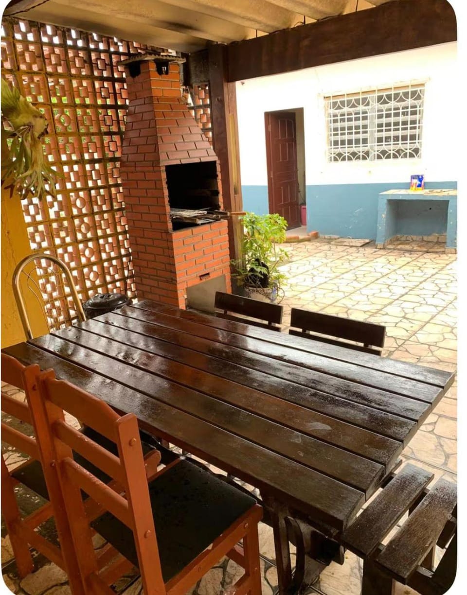 Patio, Day, Dining area