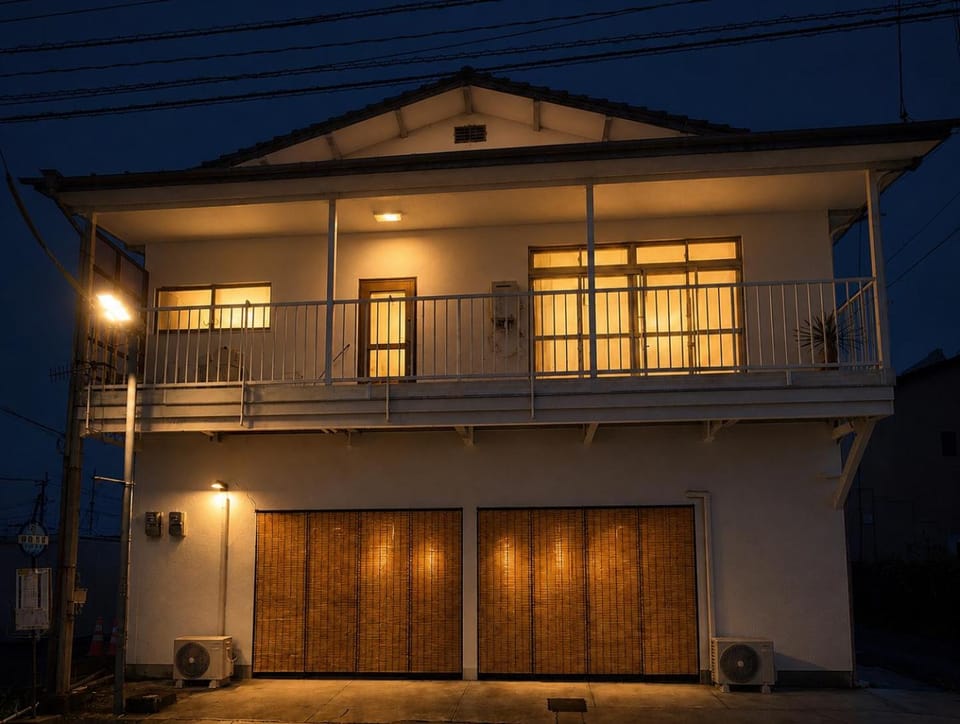 Property building, Night