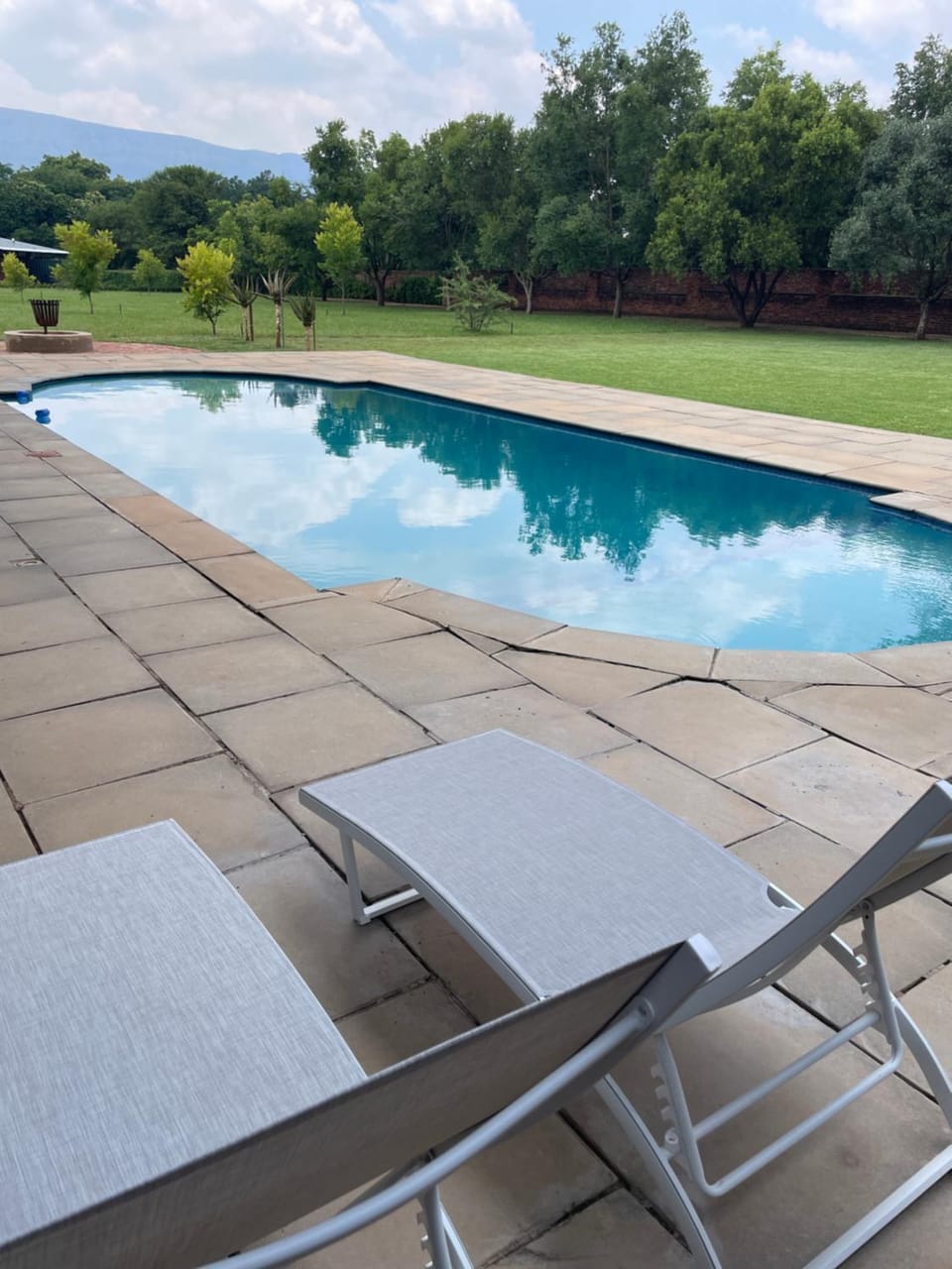 Natural landscape, Mountain view, Pool view, Swimming pool, sunbed