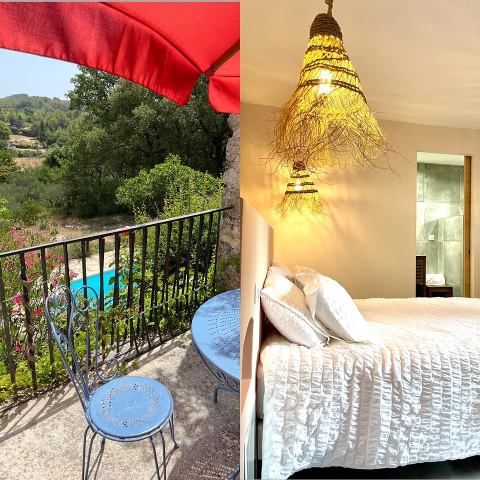 La Parenthèse du Var - Gîte 5 personnes avec terrasses vue sur piscine Apartment in Lorgues