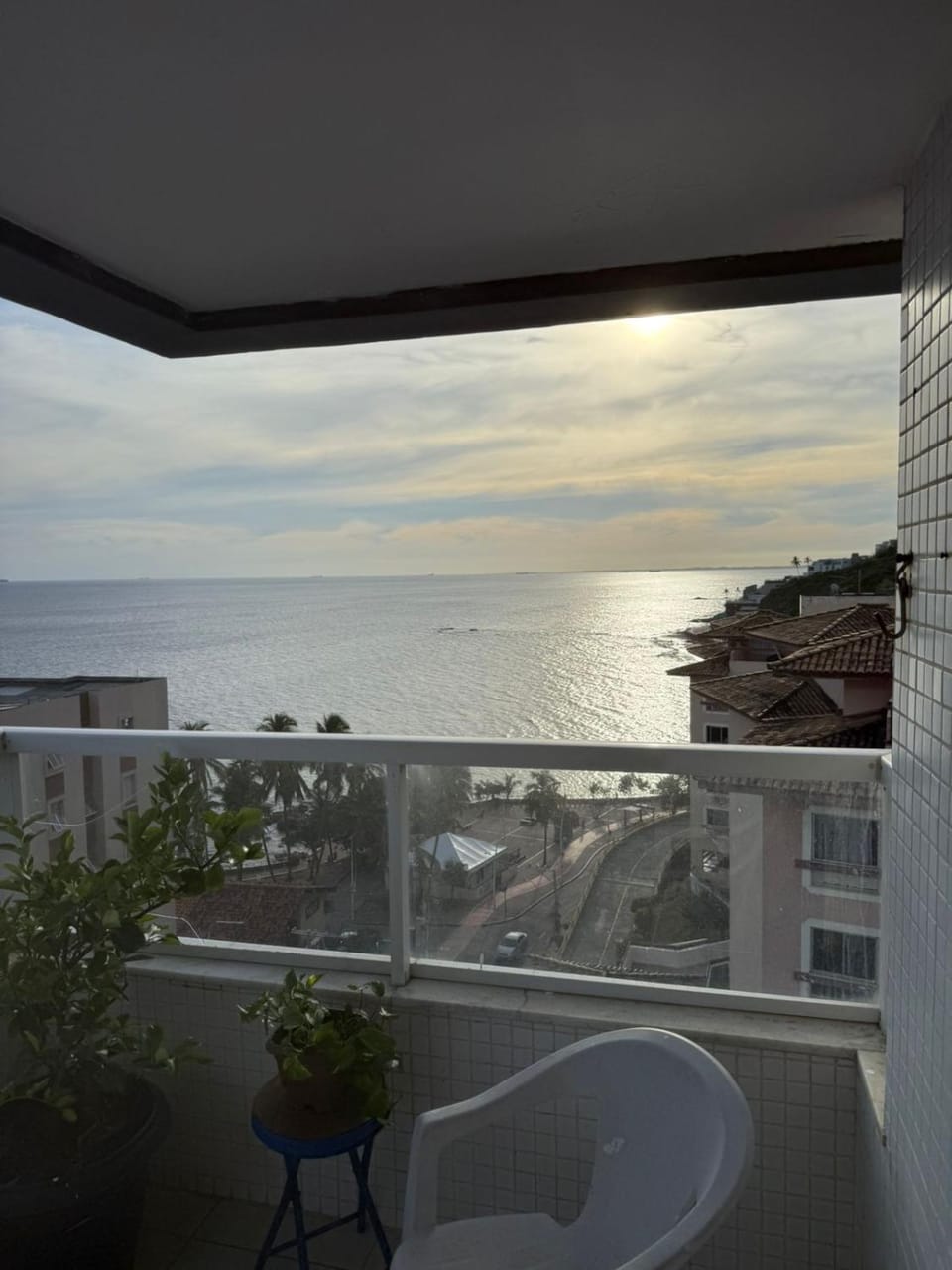 Day, Natural landscape, View (from property/room), Balcony/Terrace, Sea view, Sunrise, Sunset