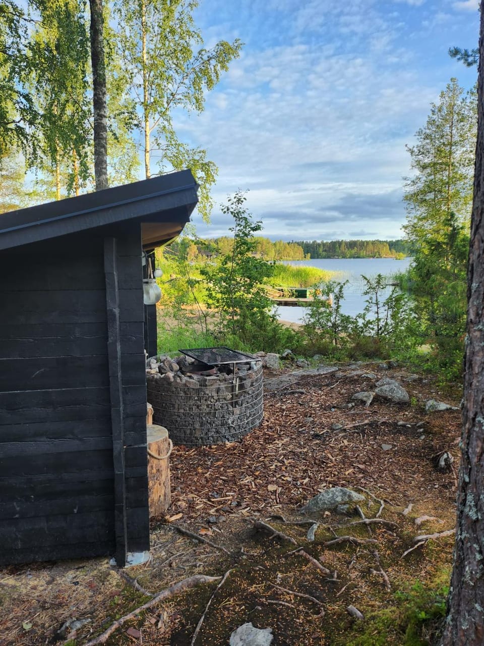 BBQ facilities, Lake view