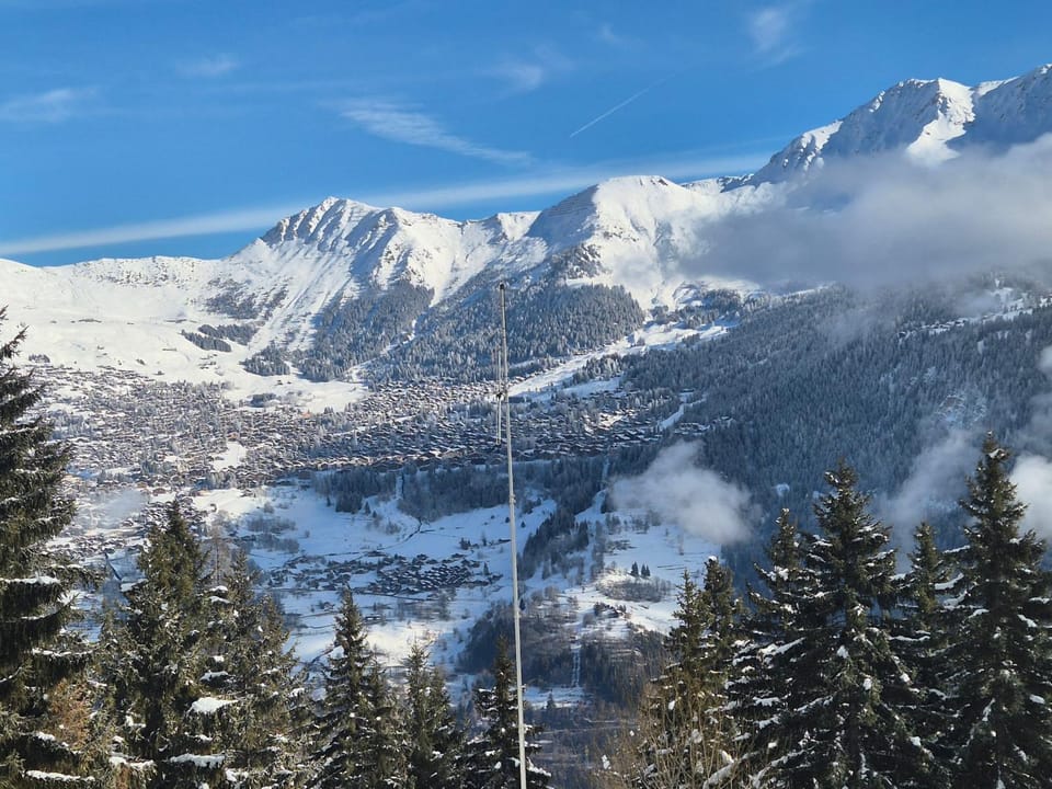 Winter Ski with stunning view Apartment in Bagnes