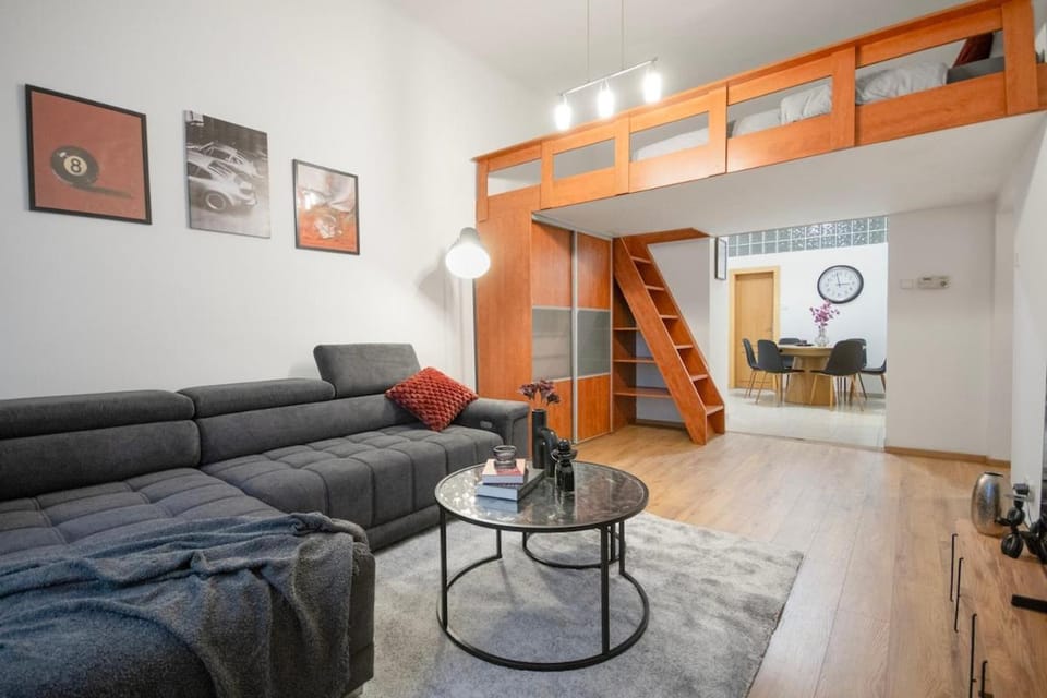 Living room, bunk bed