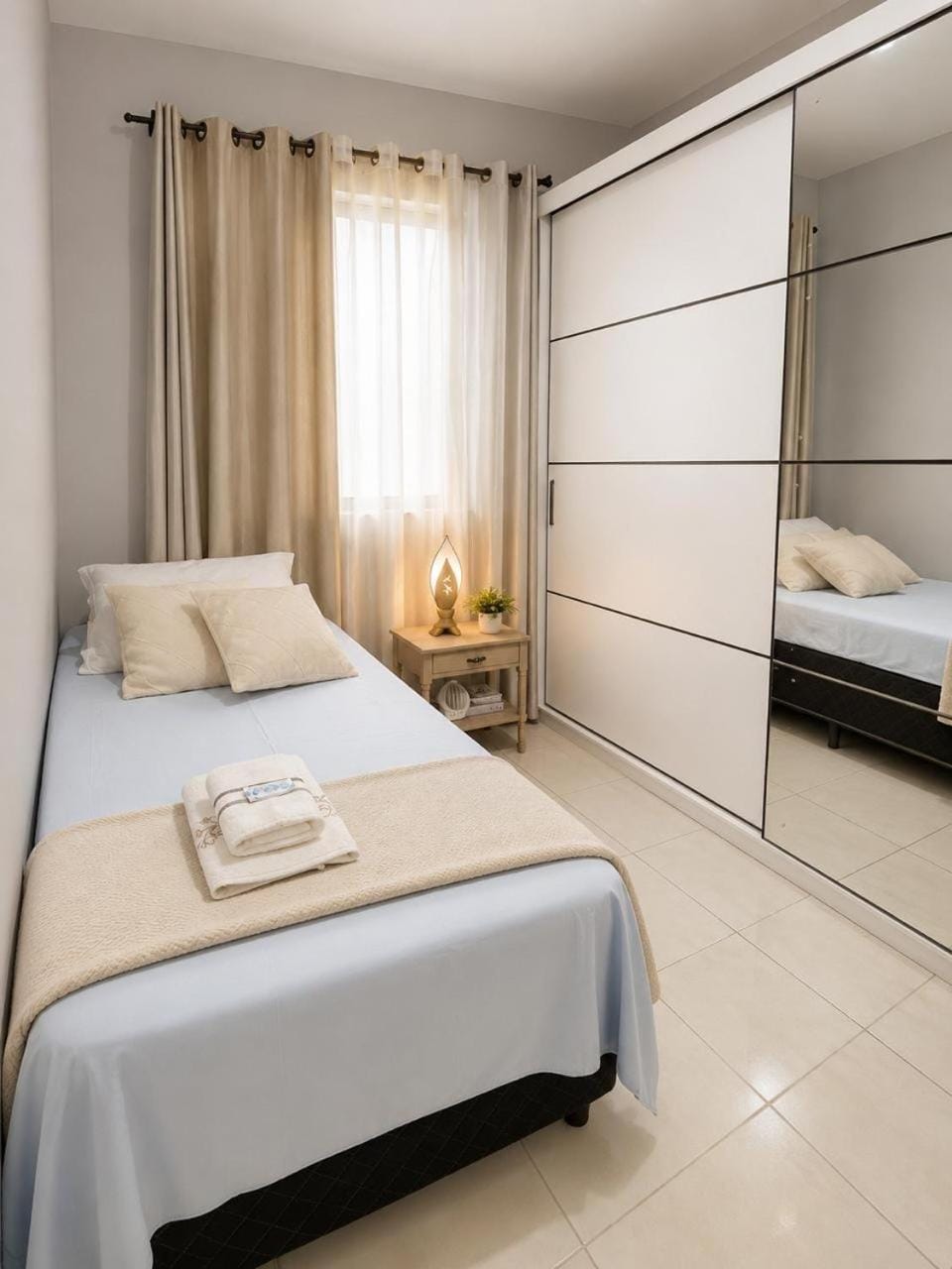 Bed, Photo of the whole room, Bedroom, wardrobe