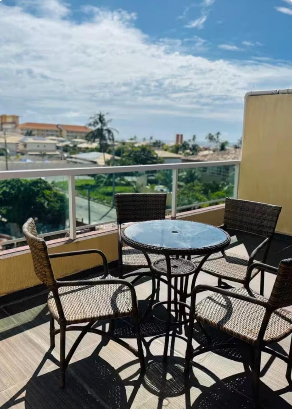 Cobertura vista mar em Stella Maris Apartment in Salvador