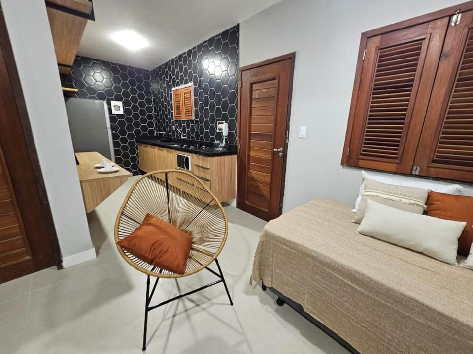 Living room, Communal kitchen