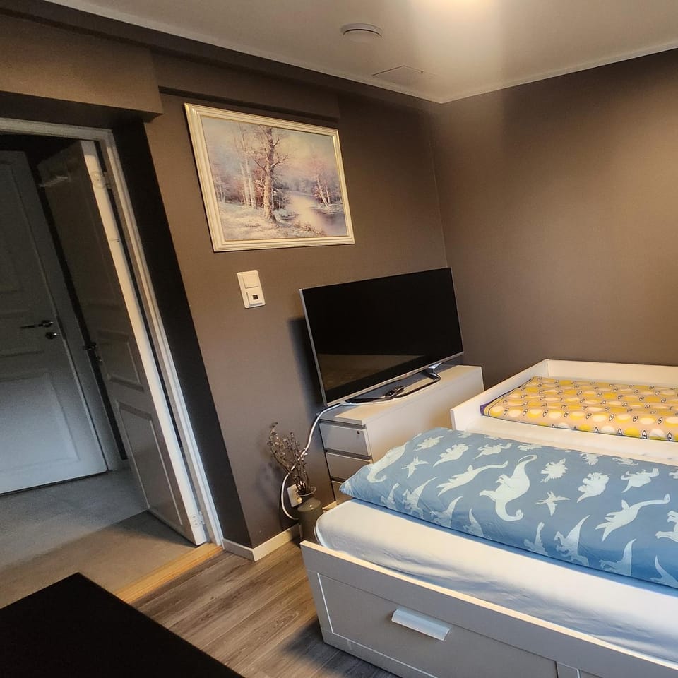 Bed, TV and multimedia, Bedroom