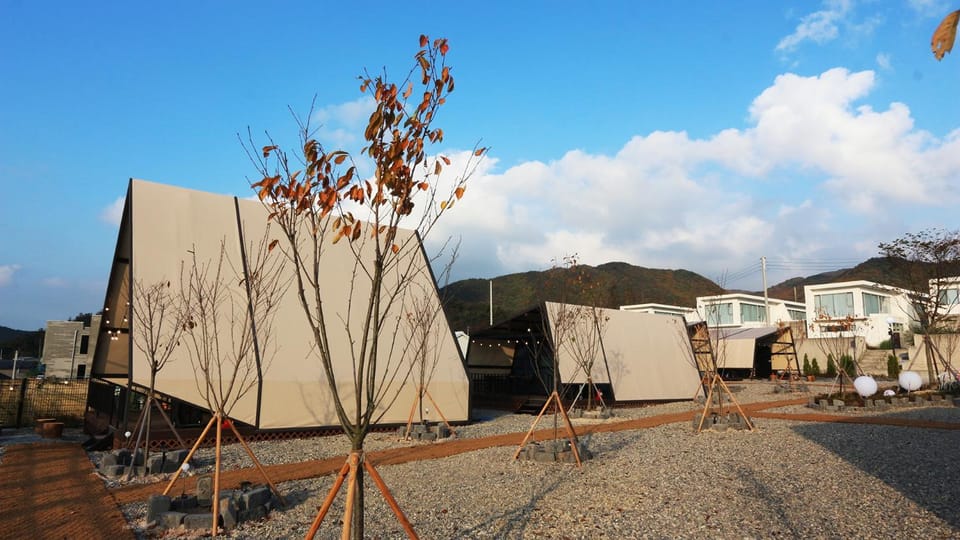 Gyeongju raon glamping Hotel in South Korea