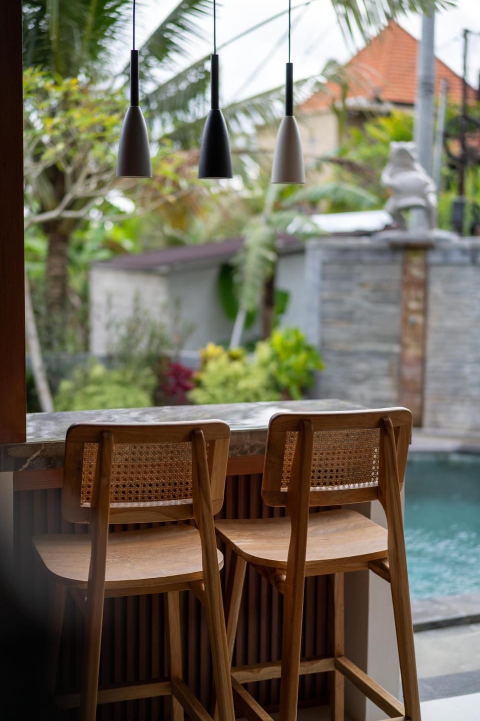 Garden, Dining area, Pool view, Swimming pool