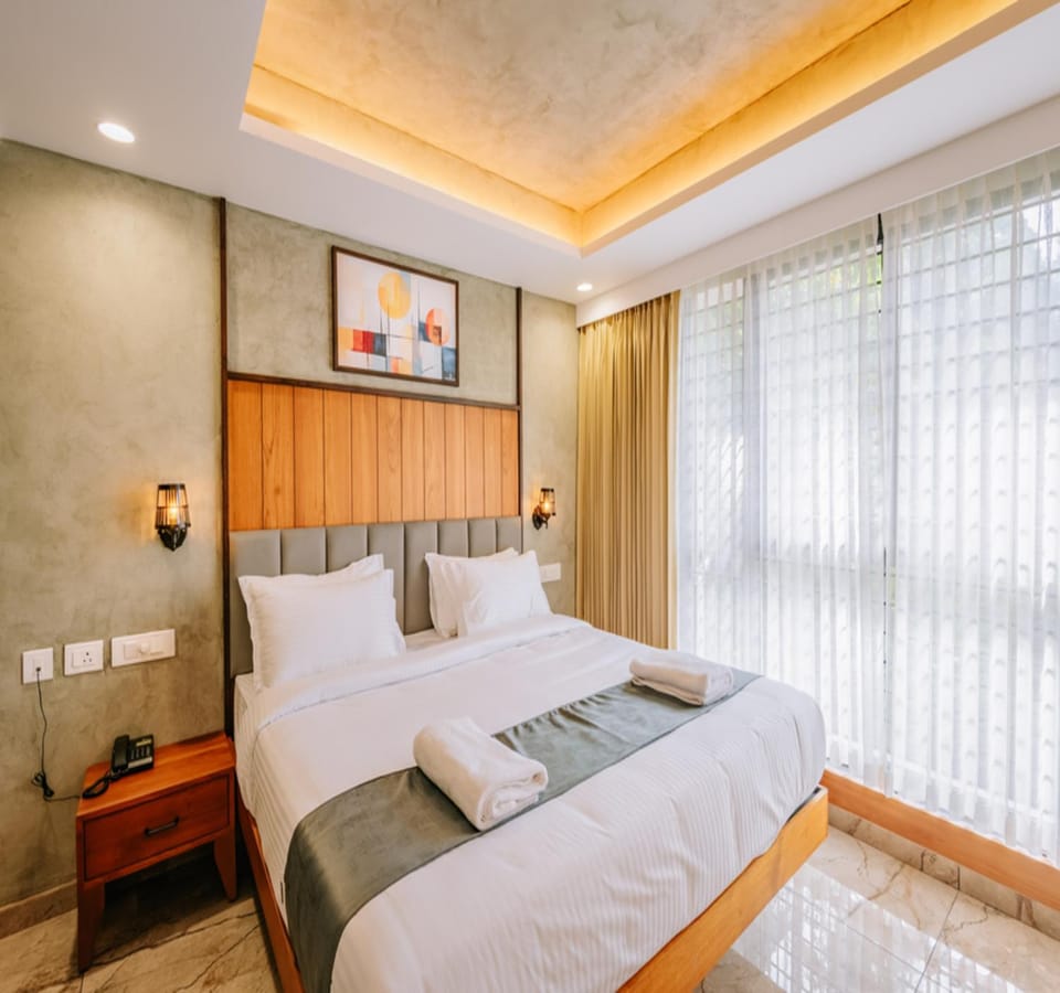 Bed, TV and multimedia, View (from property/room), Photo of the whole room, Bedroom, room service, VIP