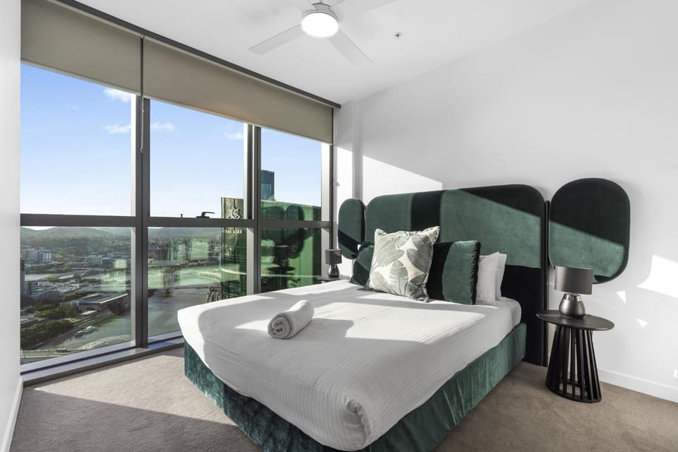 River View 1BR with Brisbane CBD & Pool, Gym & Sauna Apartment in Brisbane City