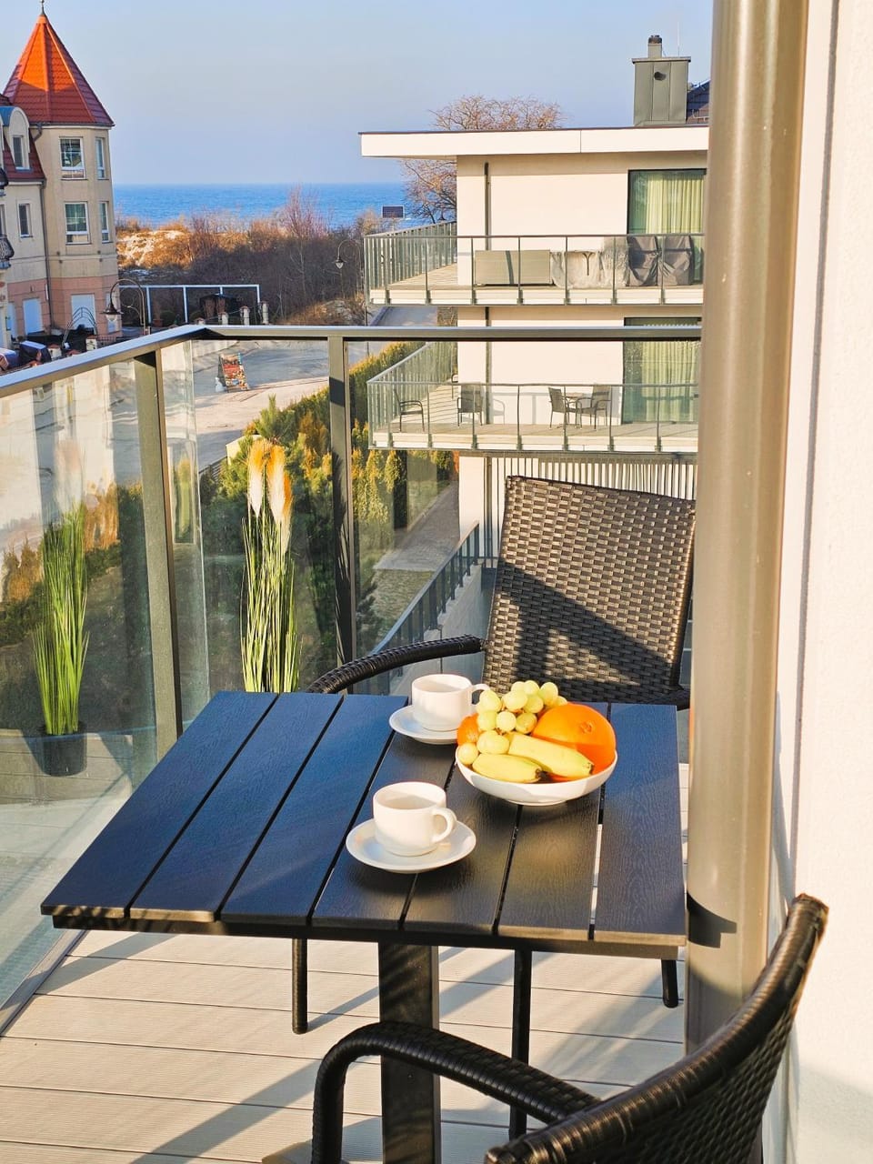 Rezydencja Niechorze D303 Sea Heaven z Widokiem na Morze, przy Plaży, Basen, Sauna i Jacuzzi w budynku, Prywatna rowerownia - 5D Apartments Apartment in West Pomeranian Voivodeship, Poland