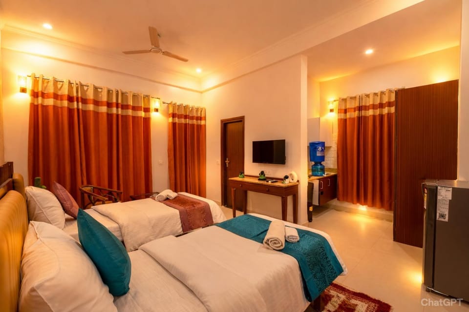 Bed, TV and multimedia