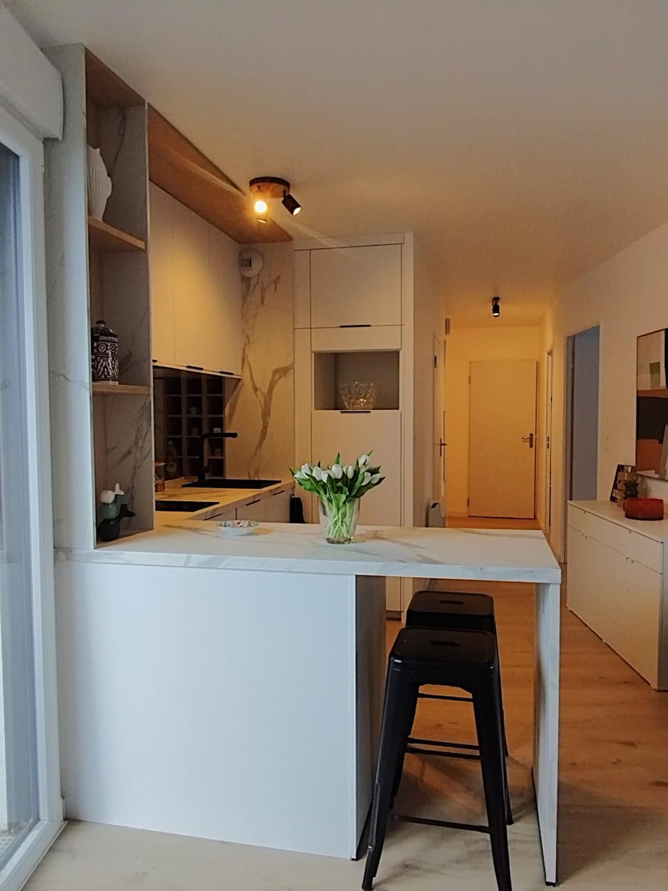 Kitchen or kitchenette, kitchen