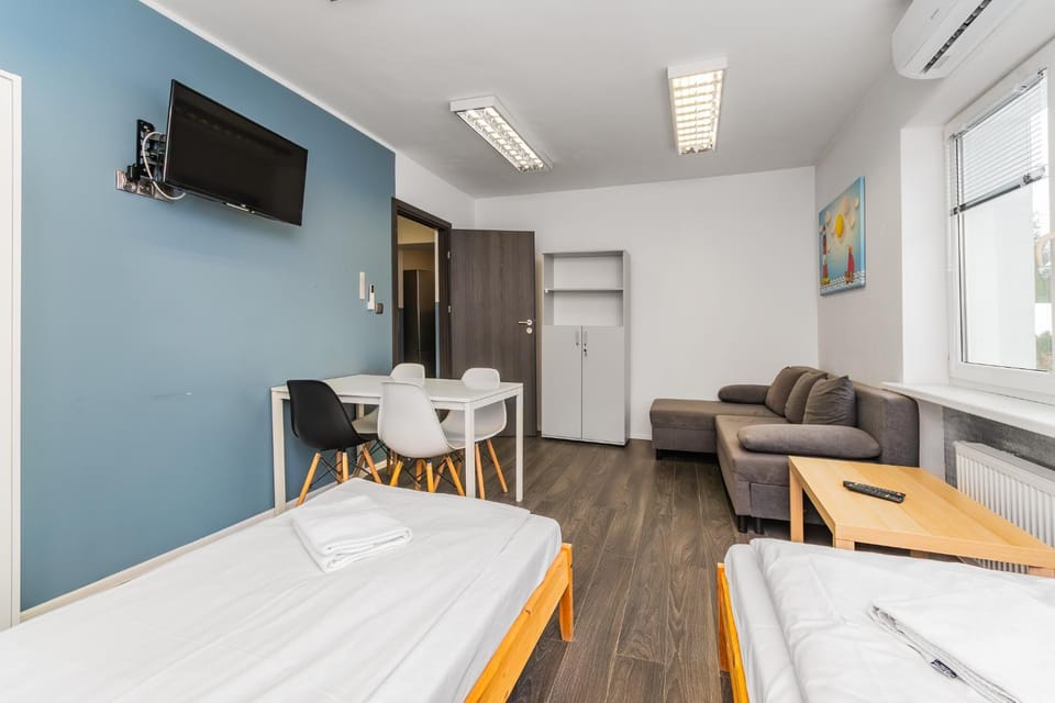 Kwatery pracownicze w centrum Stegny Apartment in Pomeranian Voivodeship