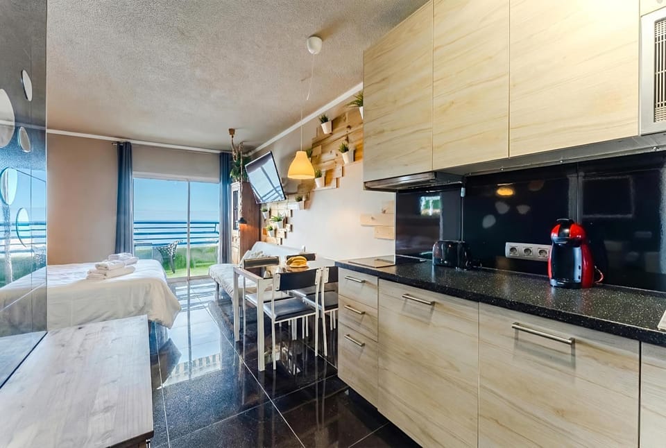 Oceanfront Studio with Private Balcony in Playa Paraíso Apartment in Canary Islands