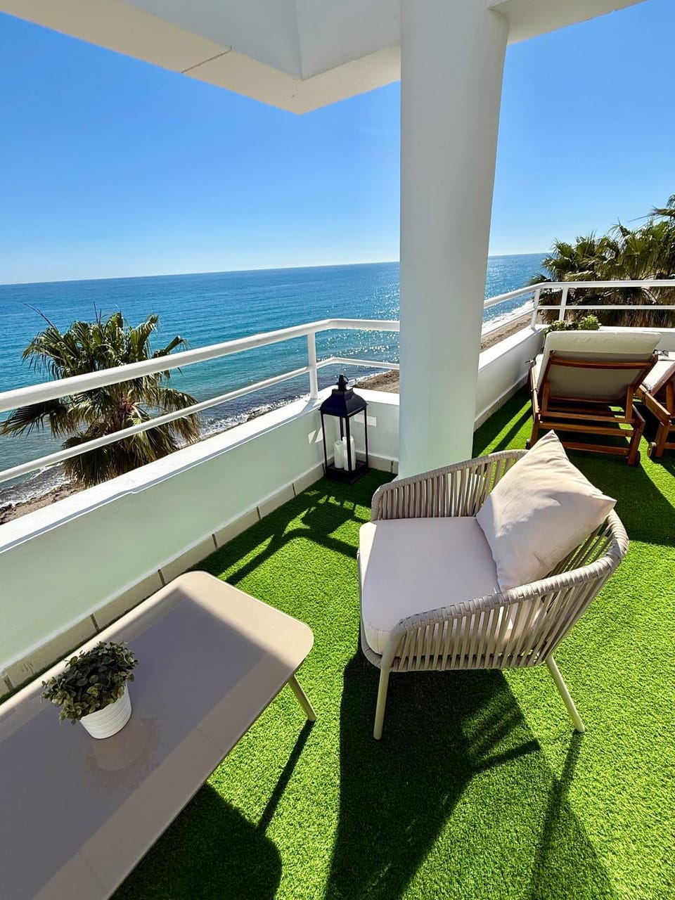 Natural landscape, View (from property/room), Balcony/Terrace, Sea view