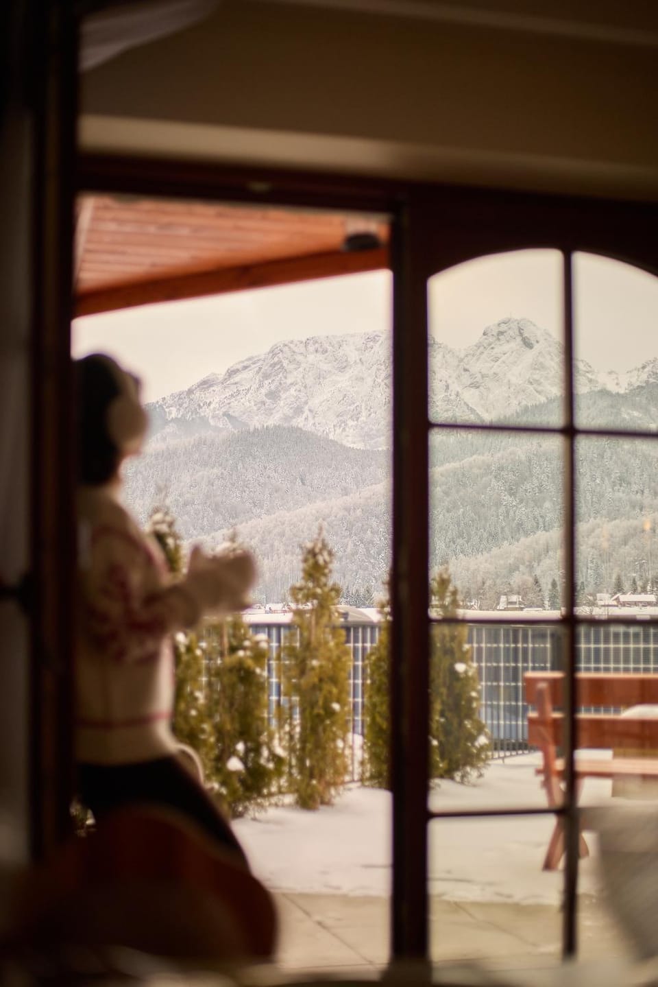 Day, People, Natural landscape, View (from property/room), Balcony/Terrace, Mountain view, group of guests