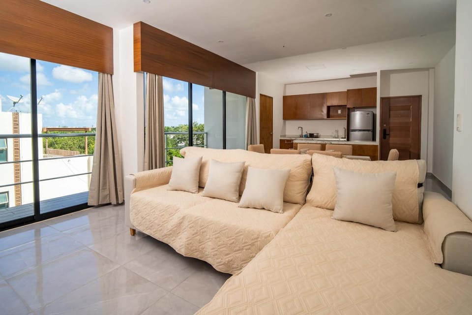 Sotogrande 3 rec con alberca cerca de Huayacan Apartment in Cancun