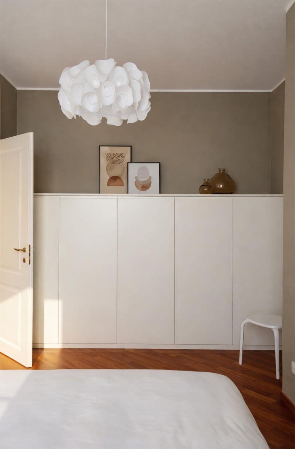 Bed, Photo of the whole room, Bedroom, wardrobe