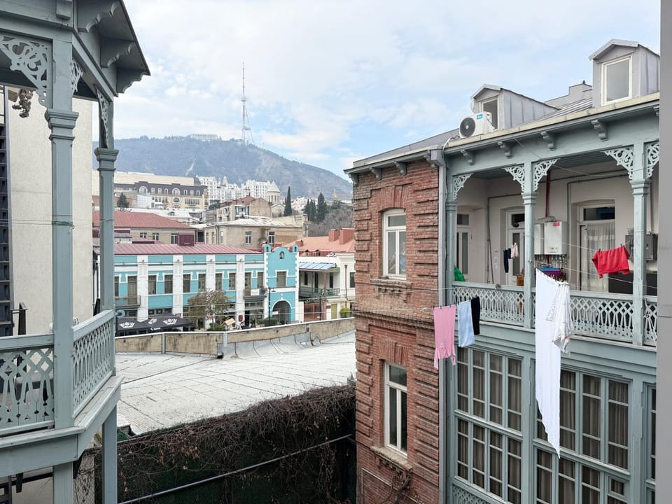 Day, City view, Mountain view