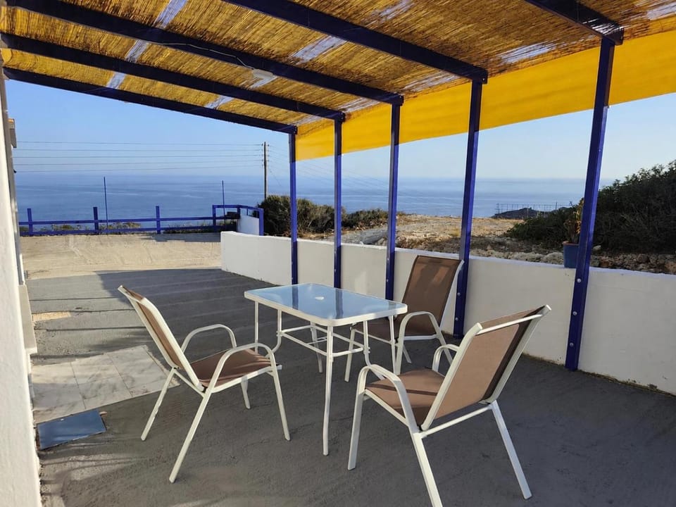 Patio, Dining area, Sea view